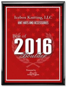 Best of Boulder 2016 Award